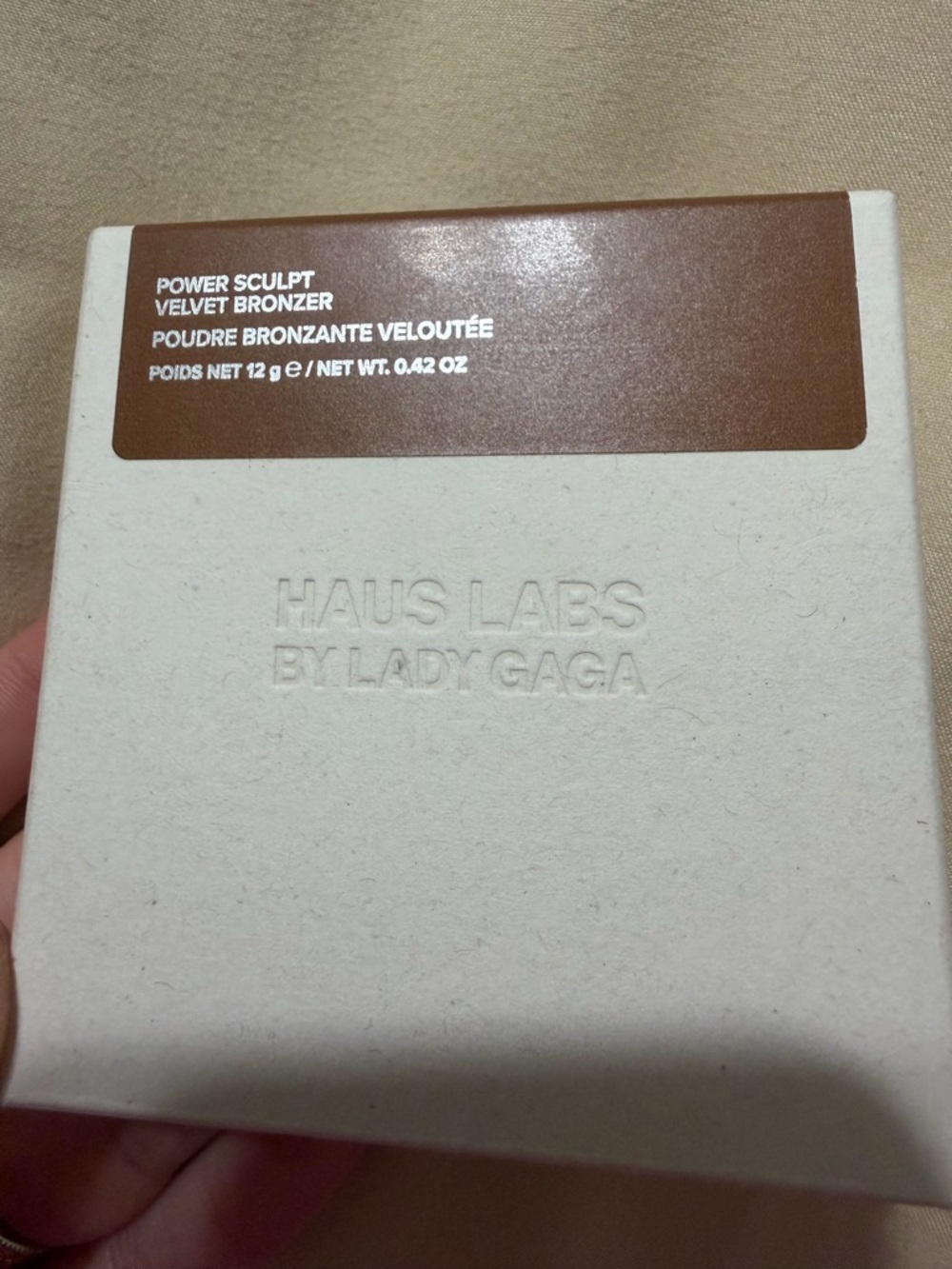 Haus Labs By Lady Gaga Velvet Bronzer Compact in Brown